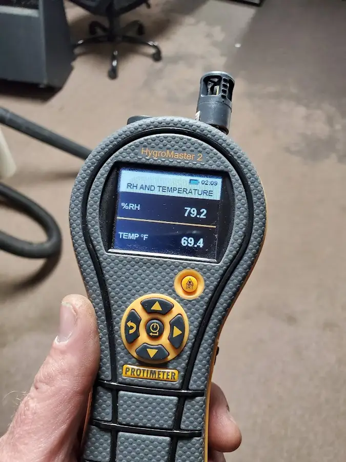 Moisture meter humidity assessment for Mold Remediation & Removal in Epping